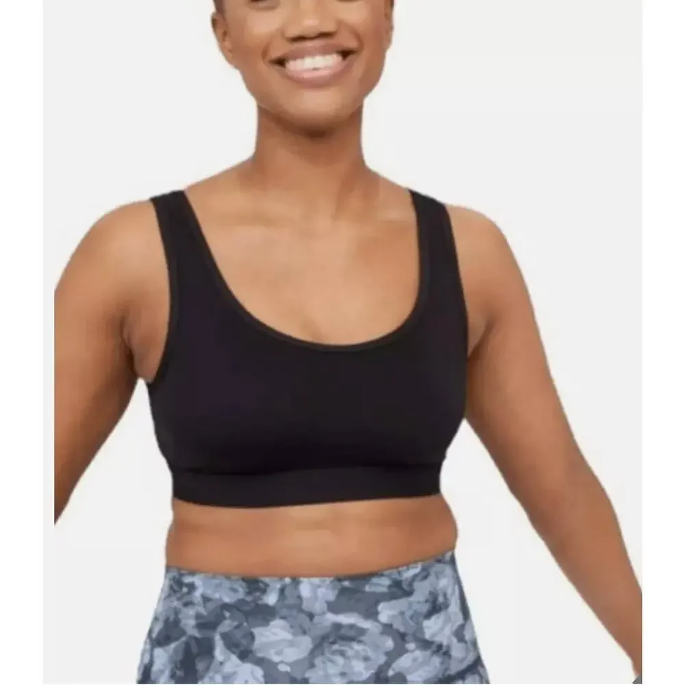 Offline by Aerie Goals Mesh Cross Back Maximum Support Sports Bra in White SZ S